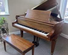 Baldwin L grand piano, American walnut